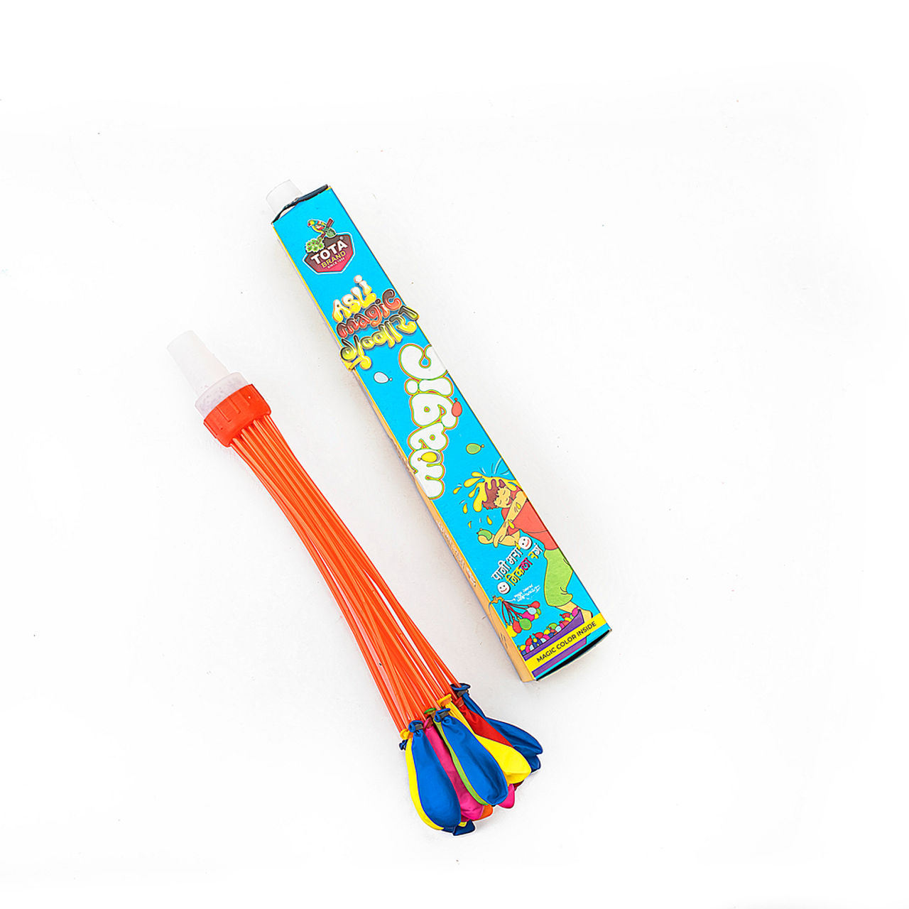Tota Asli Holi Magic - Color Filled Water Balloon (Pack of 1 x 37 Pc)