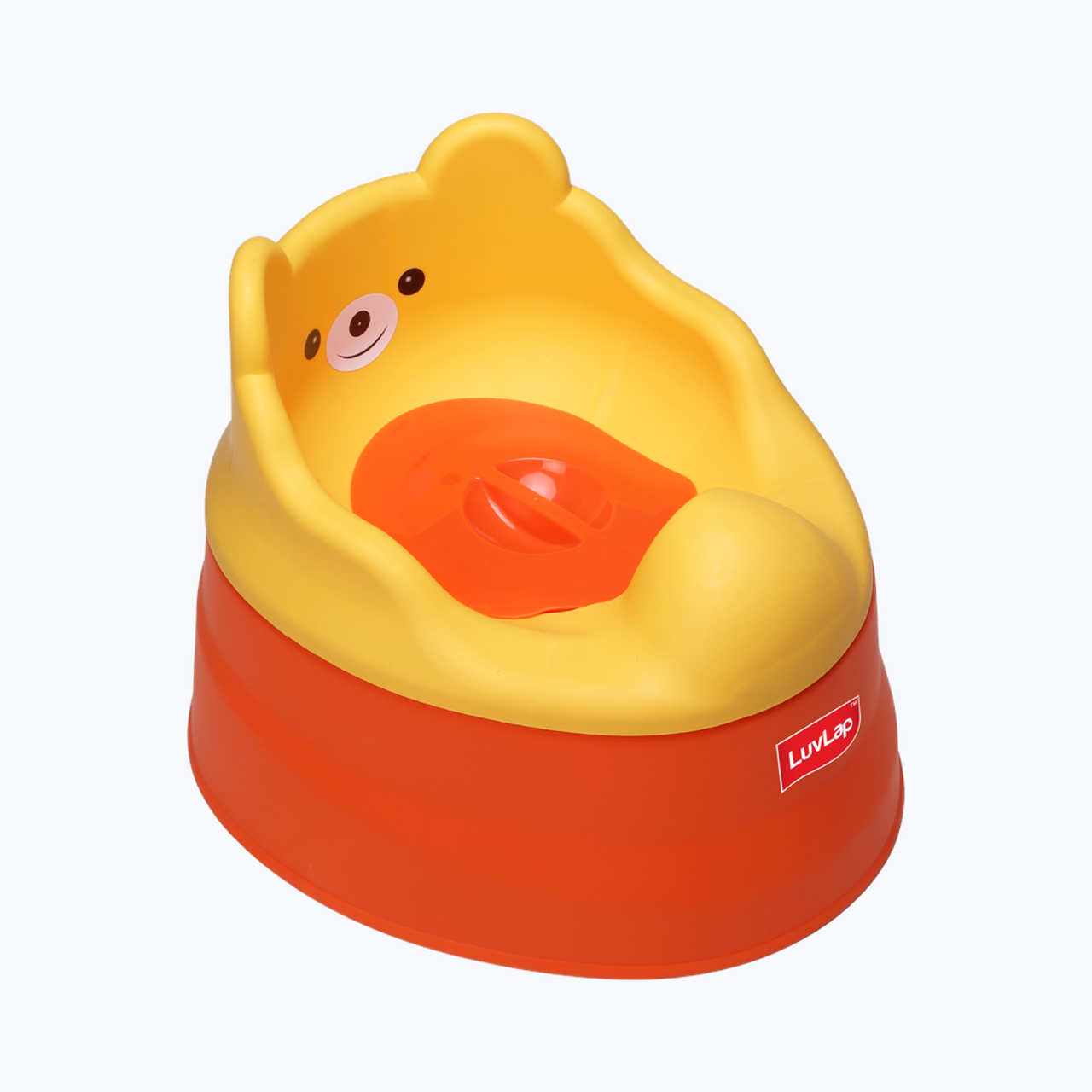 LuvLap 2 in 1 Potty Training Seat For Kids | Orange and Yellow | 1+ years