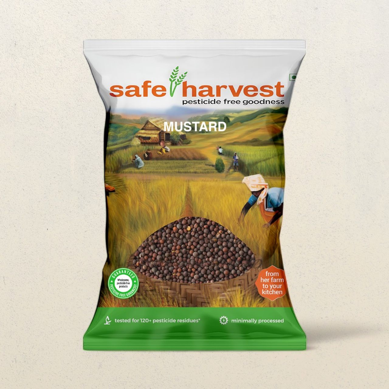 Safe Harvest Pesticide-Free Mustard