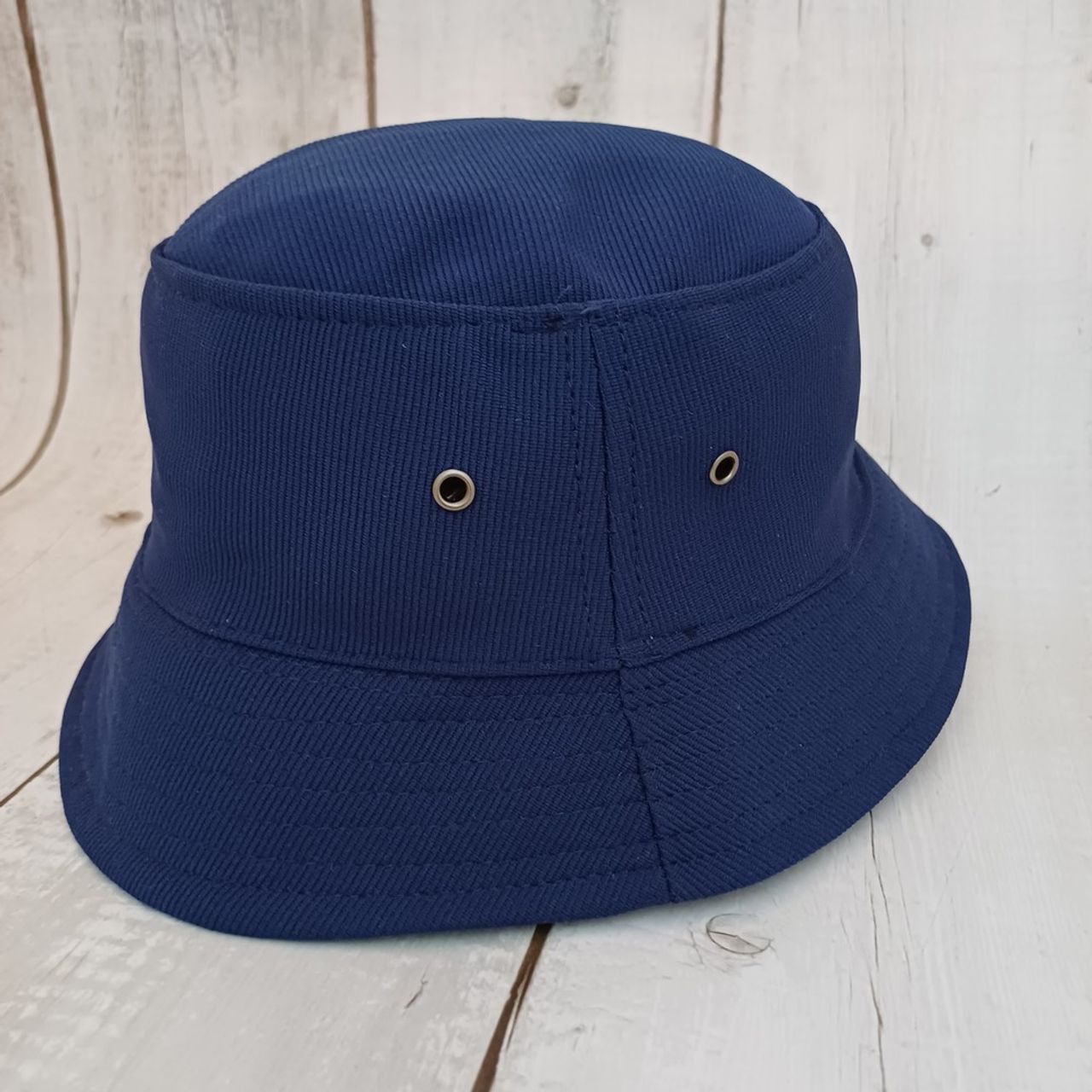 Gullak Unisex Solid Cotton Fishing Hat | Blue - Free Size