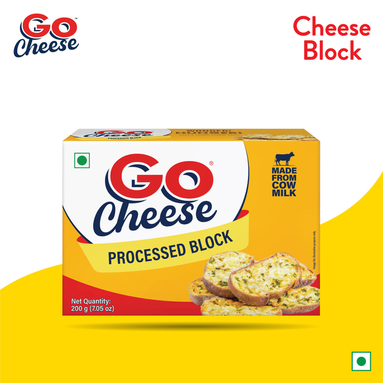 Go Processed Cheese Block