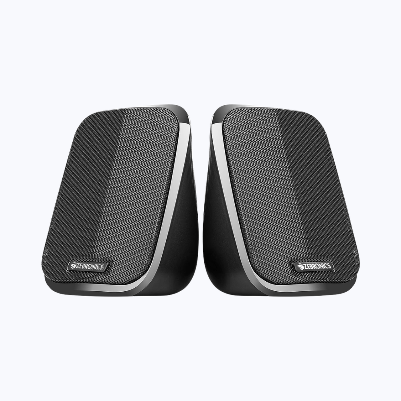 Zebronics Fame 5 Watts, 2.0 Multi Media Speakers With Aux, USB and Volume Control (Black)