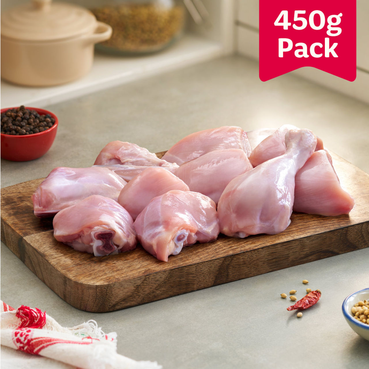 Licious Chicken (Skinless) - Curry Cut (Large)