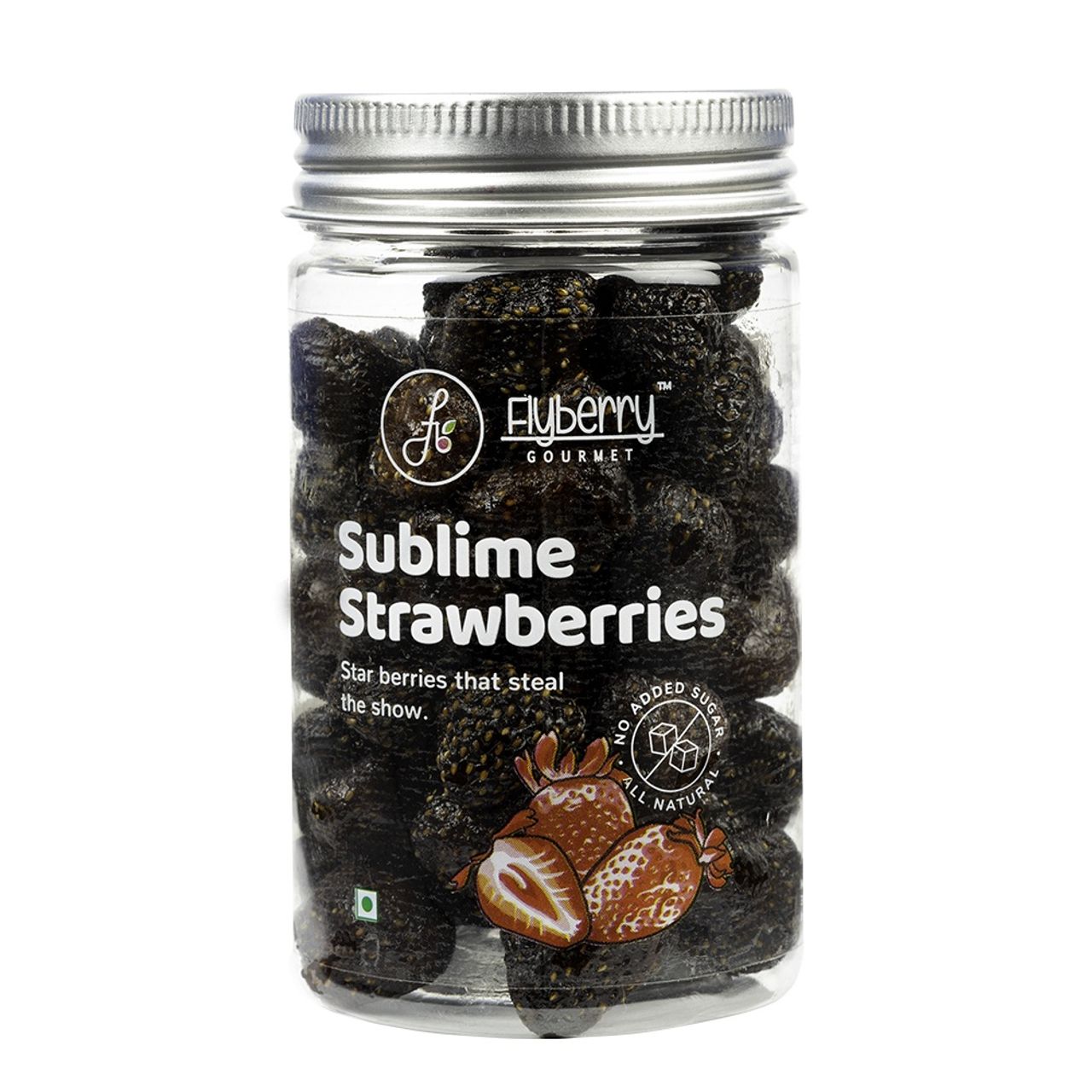 Flyberry Gourmet Strawberries Apple Juice Infused