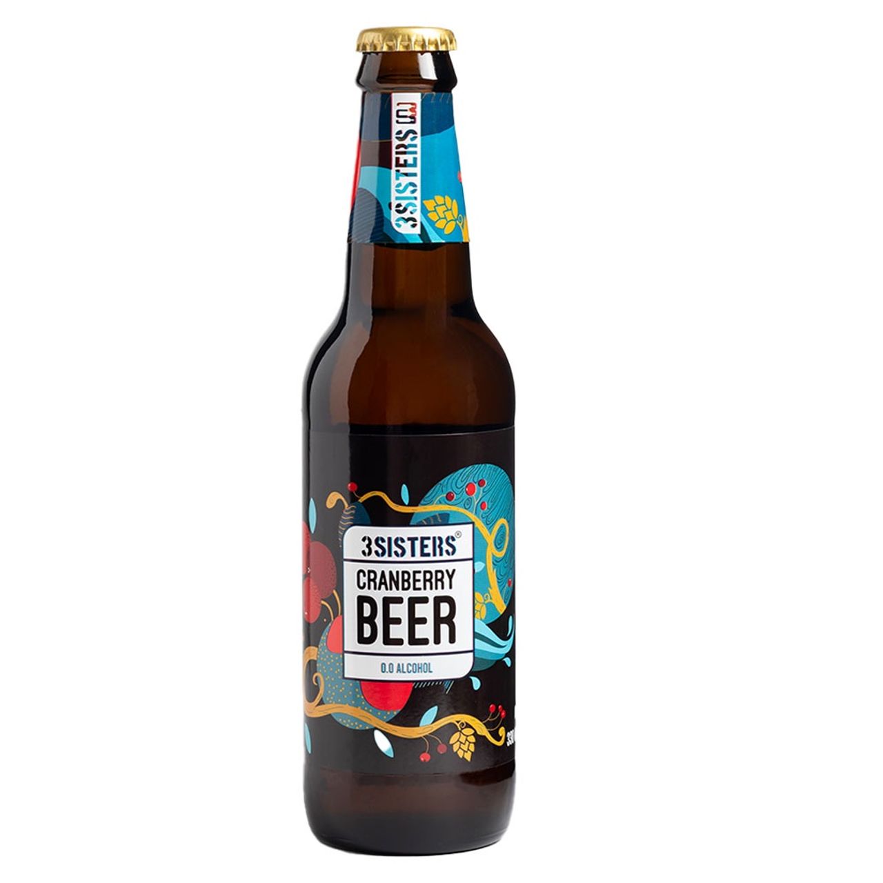 3 Sisters Cranberry Non Alcoholic Beer