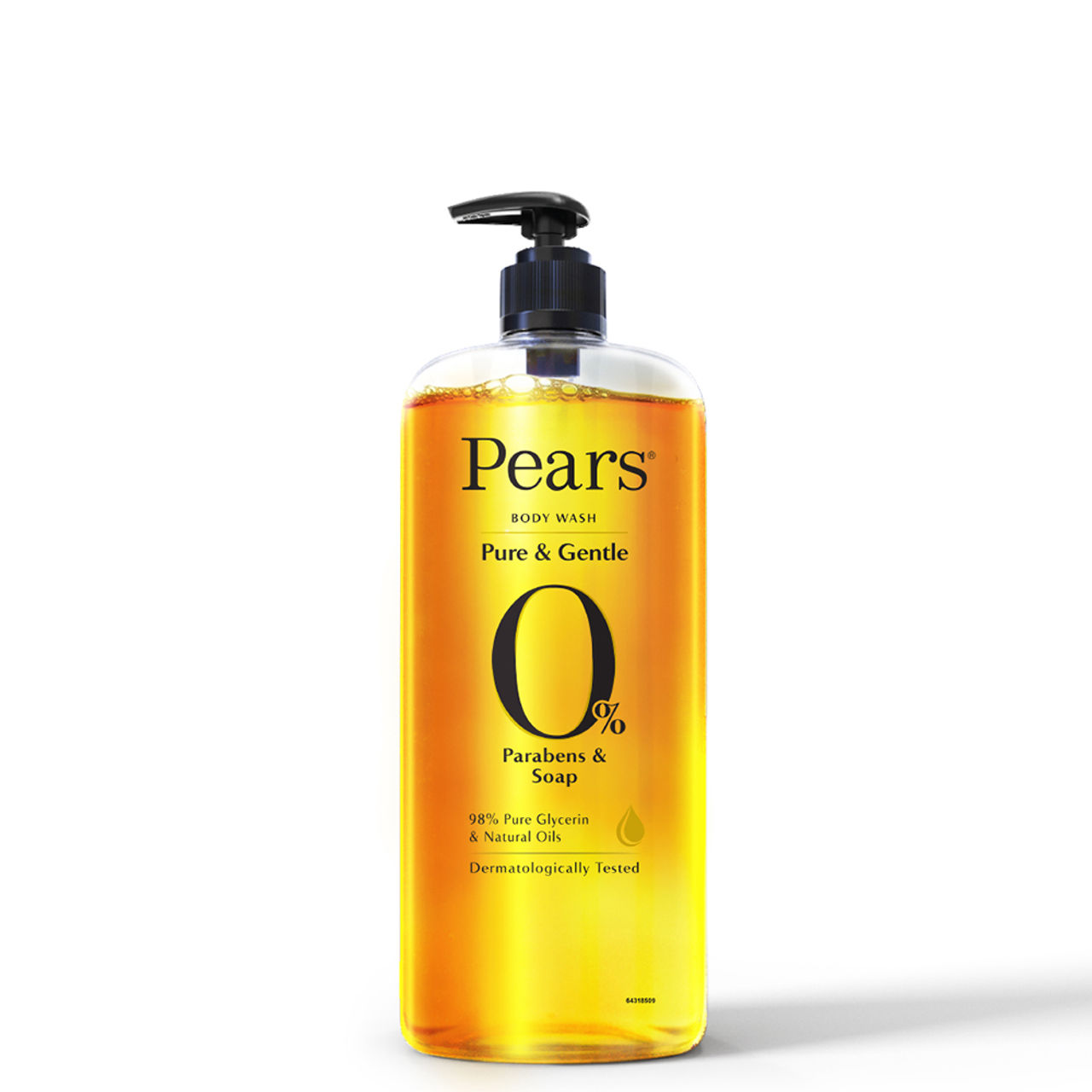 Pears Pure & Gentle Shower Gel SuperSaver XL Pump Bottle With 98% Pure Glycerine