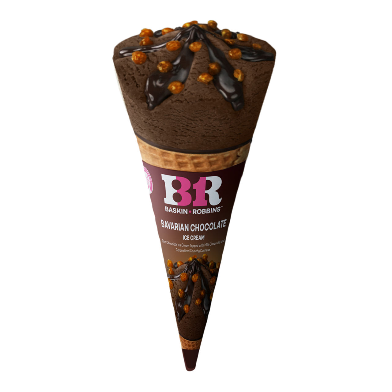 Baskin Robbins Bavarian Chocolate Ice Cream Cone