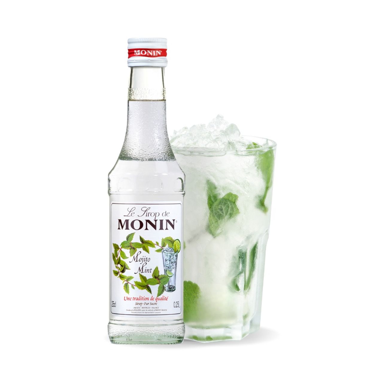 Monin Mojito Mint Syrup for Cocktails | Mocktails Mixers