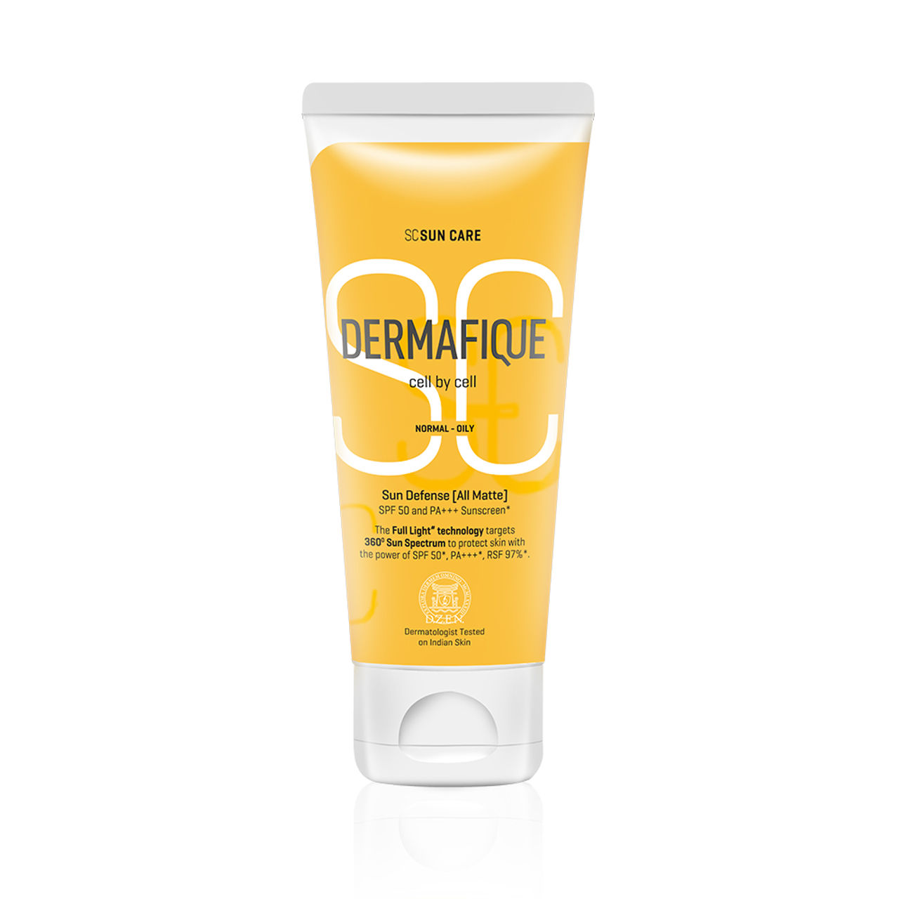 Dermafique Sun Defense All Matte, SPF 50, PA +++ Sunscreen