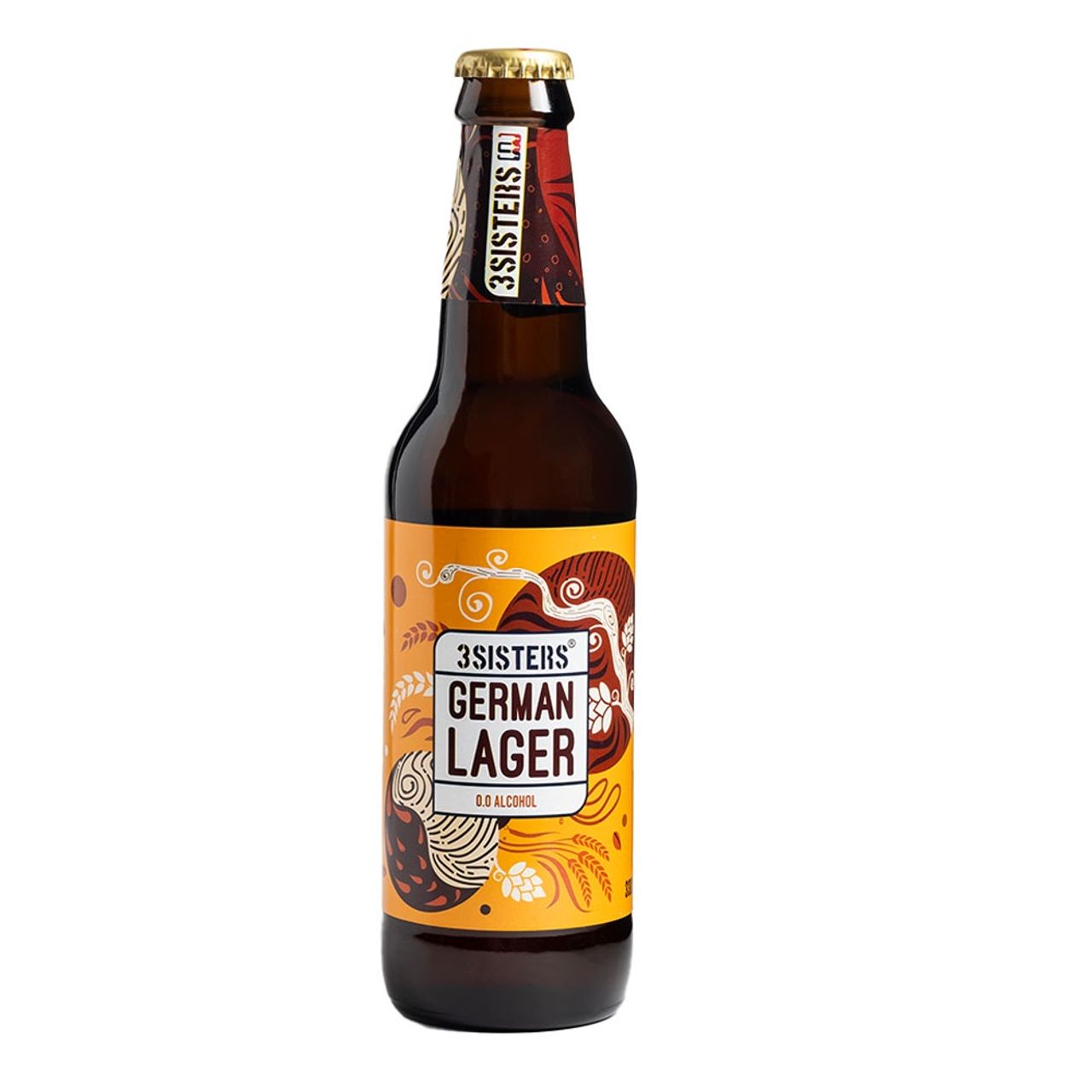 3 Sisters German Lager Non Alcoholic Beer