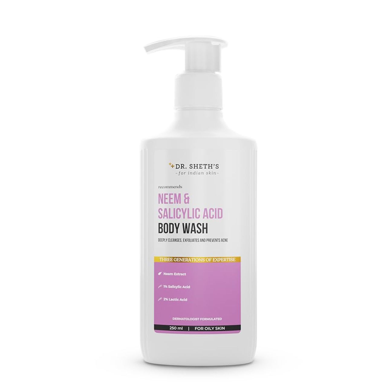 Dr Sheth's Neem & Salicylic Acid Body Wash