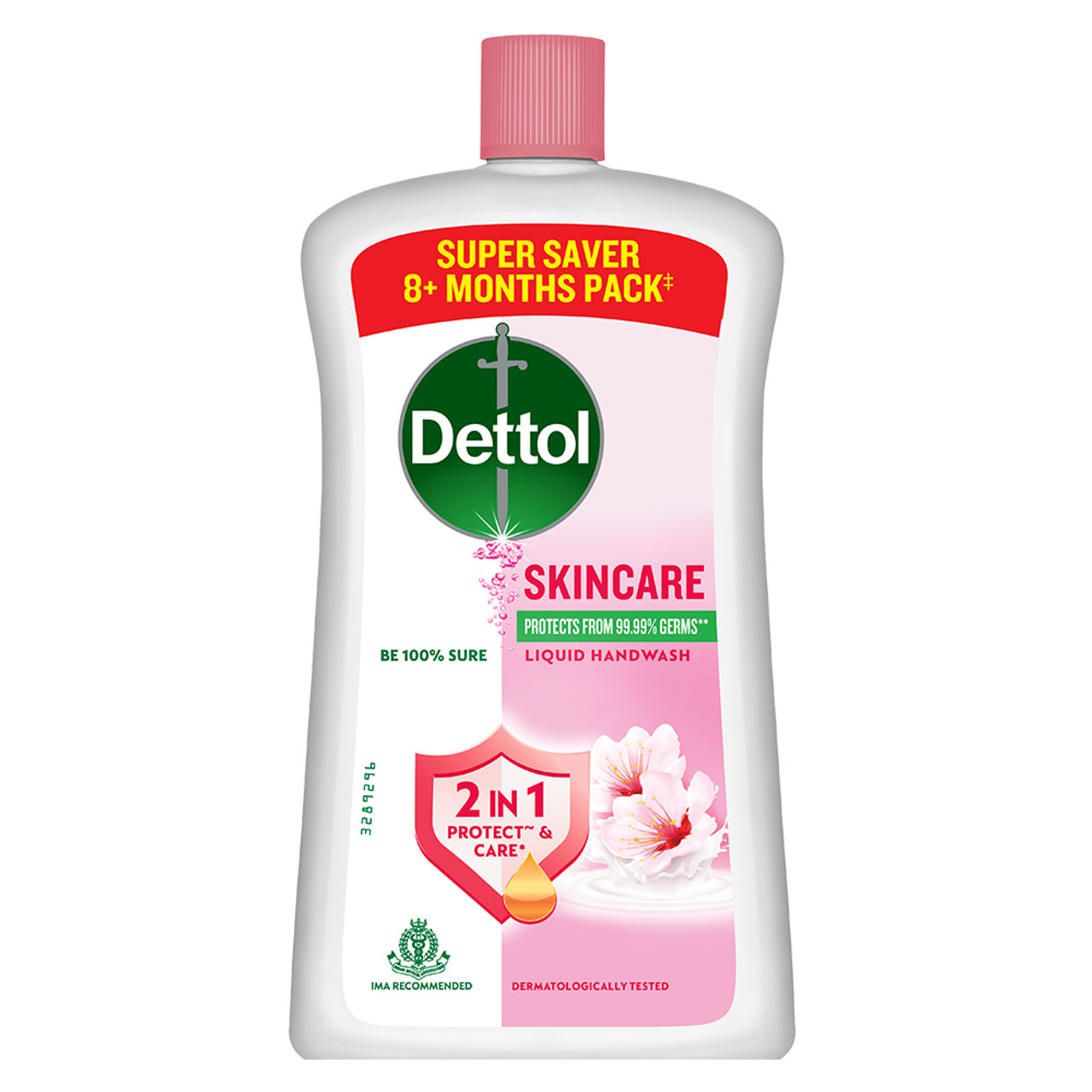 Dettol Skincare Hand Wash Refill | Moisturizing Handwash | pH Balance | Gentle on Skin