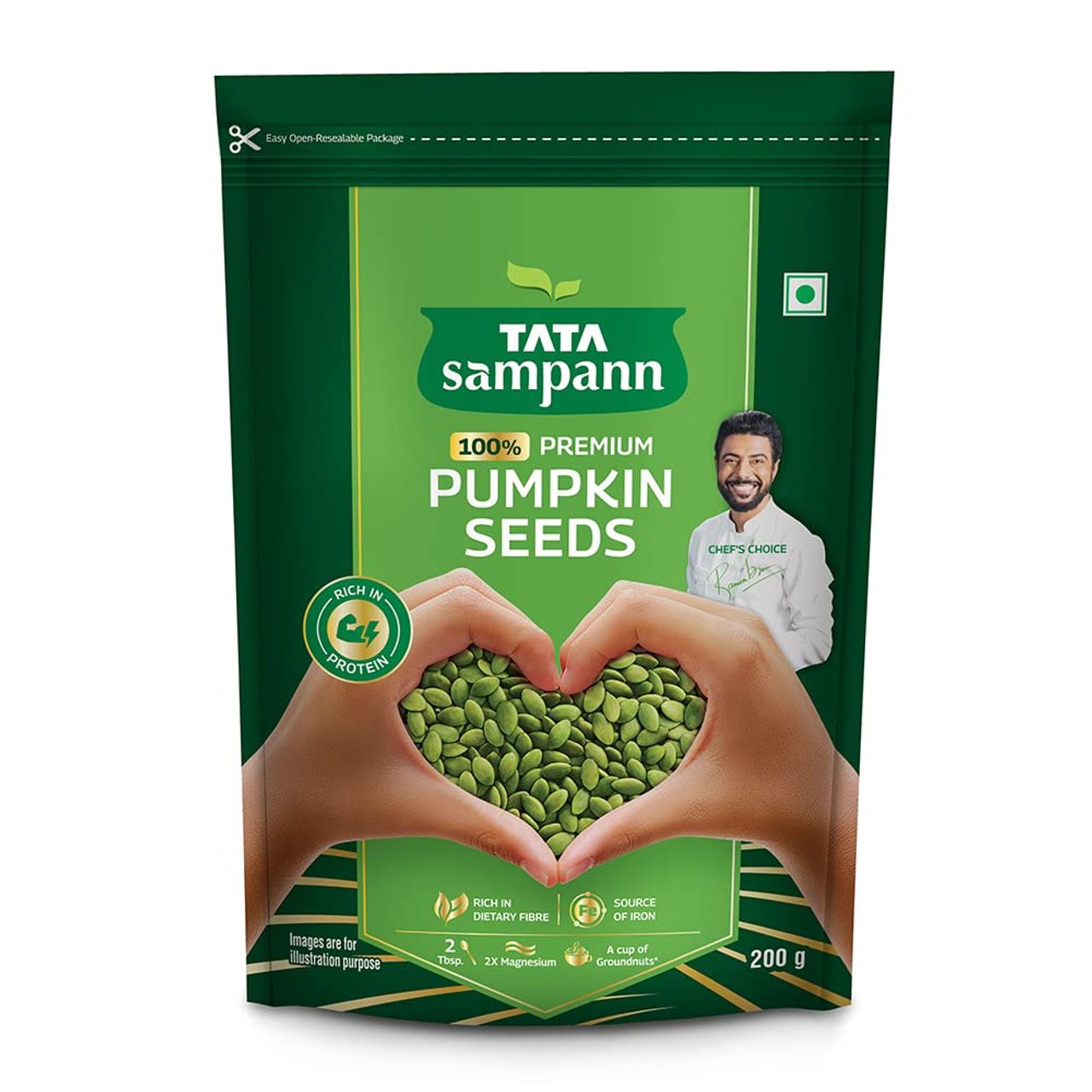 Tata Sampann 100% Premium Pumpkin Seeds