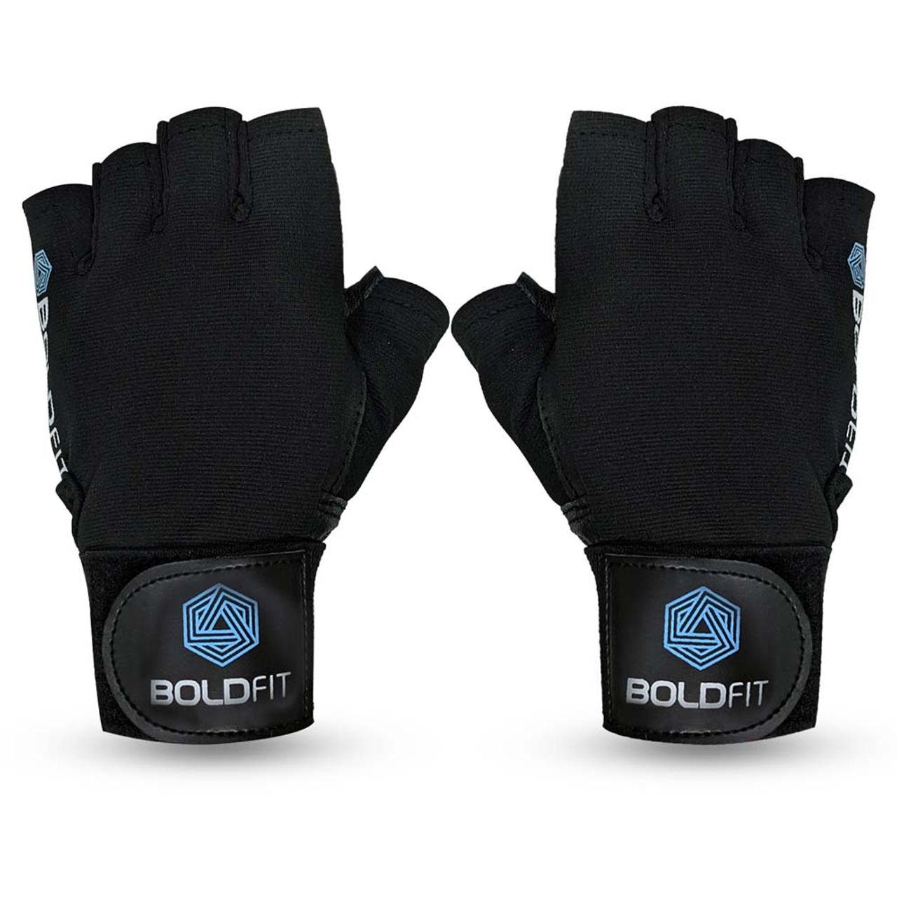 Boldfit Gym Gloves For Men With Wrist Support For Exercise Cycling Bike Sports - Medium