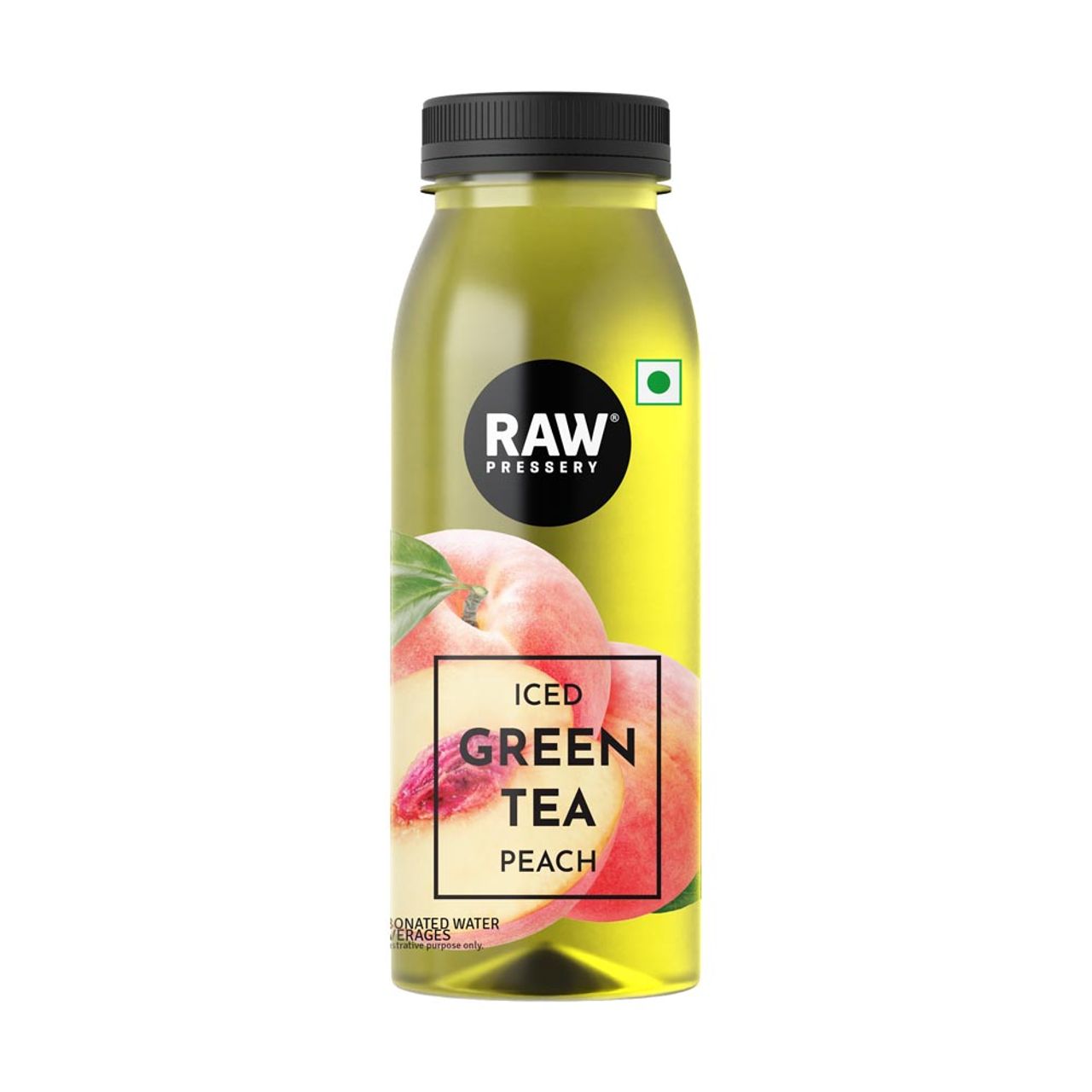 Raw Pressery Peach Green Iced Tea