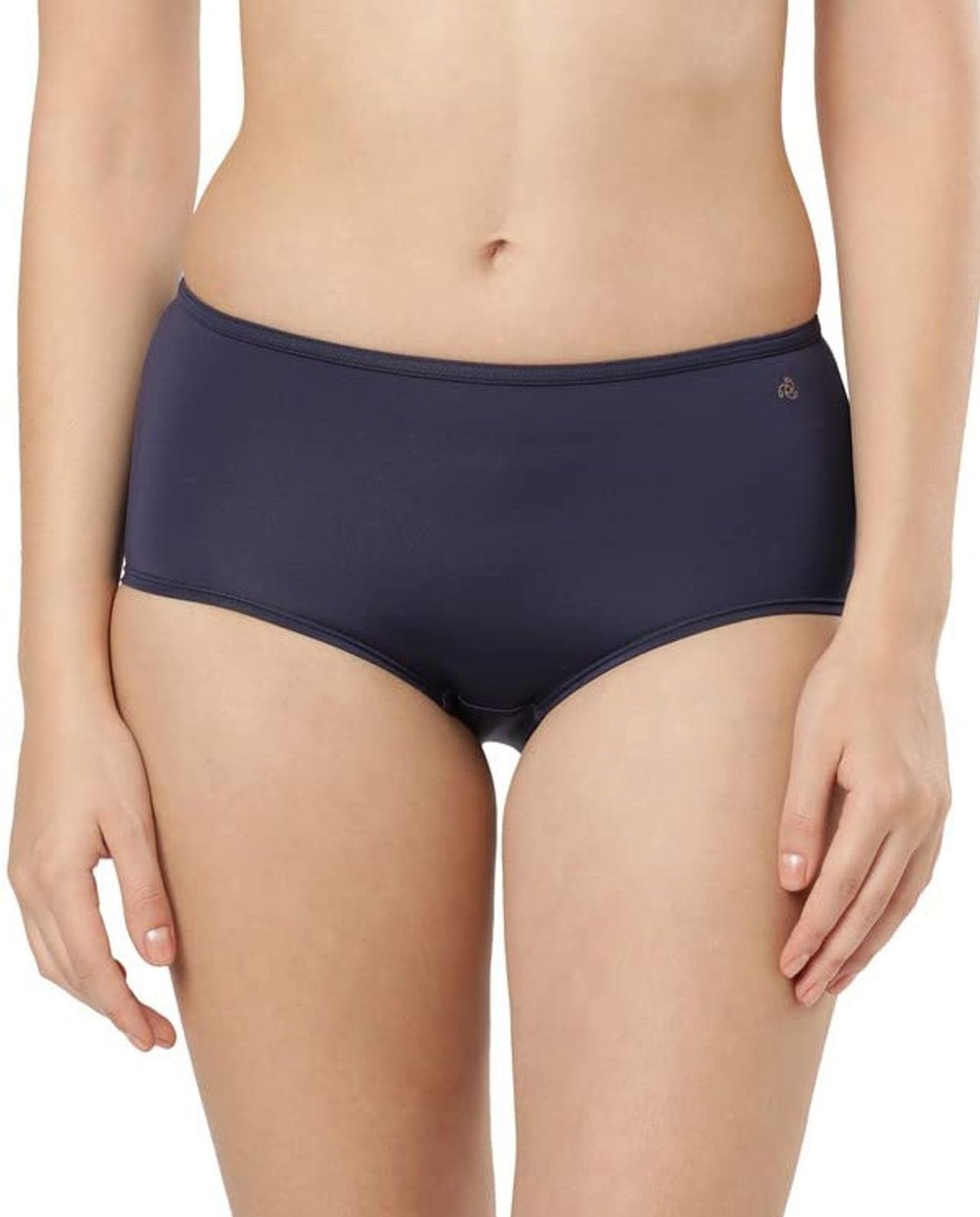 Jockey 1847 Women's Soft Touch Microfiber Nylon Elastane Stretch Brief Panty | Navy-M