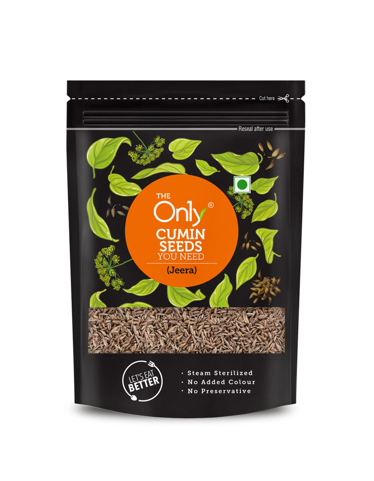 On1y Whole Cumin Seeds, Sabut Jeera Spices
