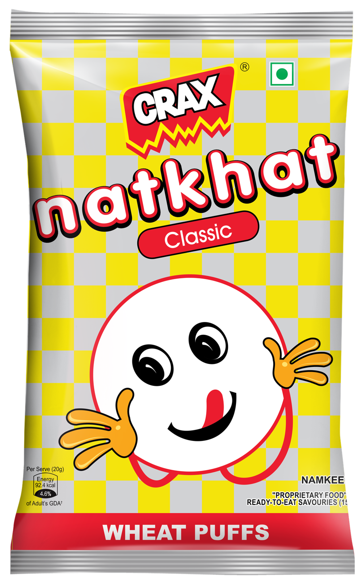 Crax Natkhat Classic Wheat Puff Snacks