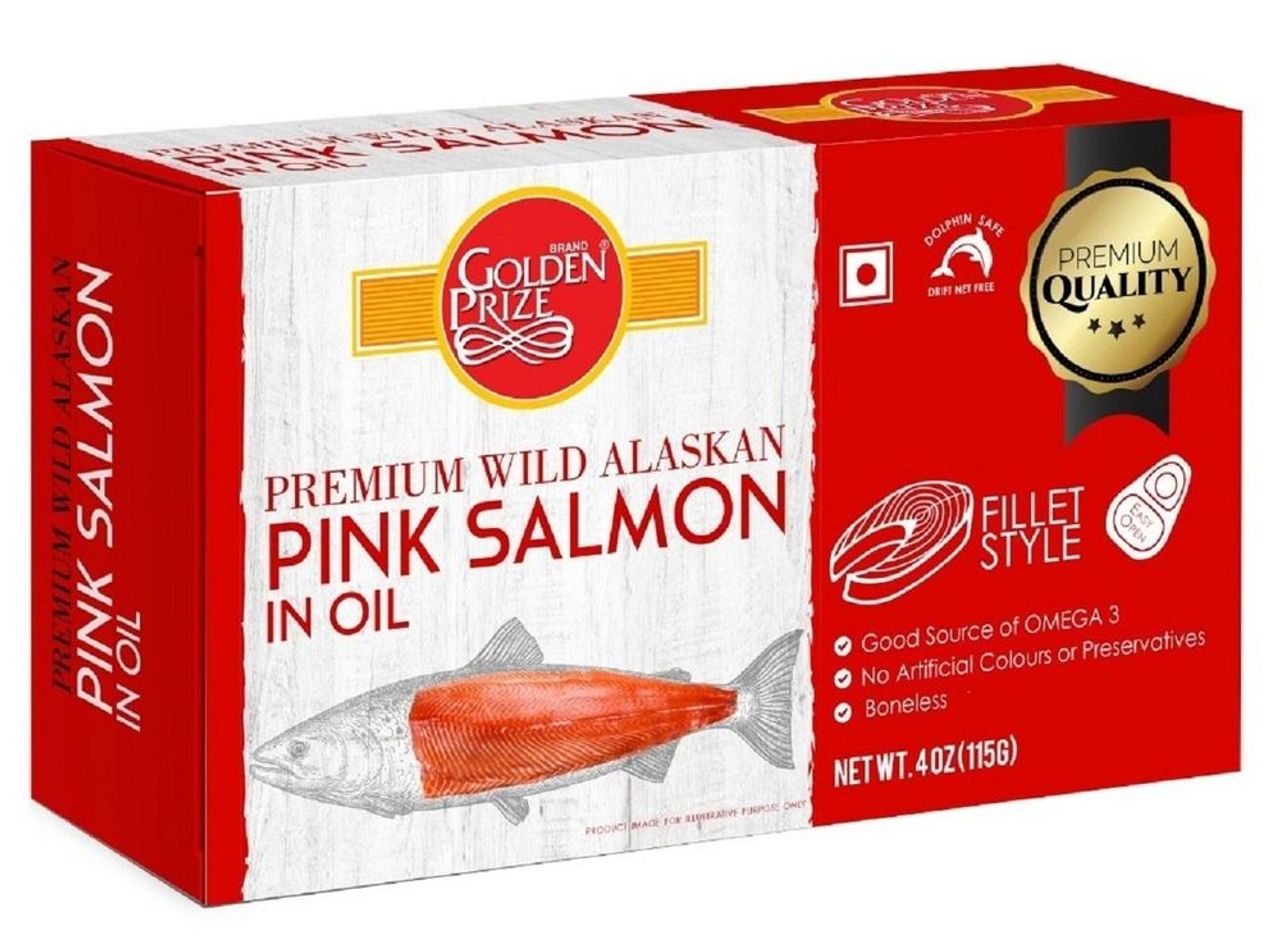 Golden Prize Pink Salmon Fillet In Oil