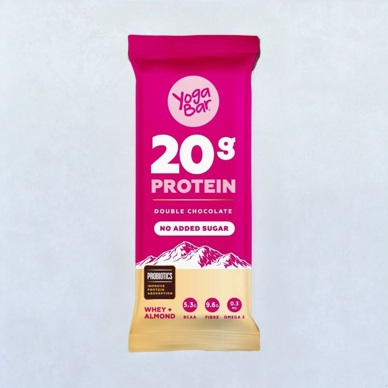 Yoga Bar 20g Protein Bar, Dark Chocolate, No Added Sugar, Multigrain Energy Bar, High Protein Bar