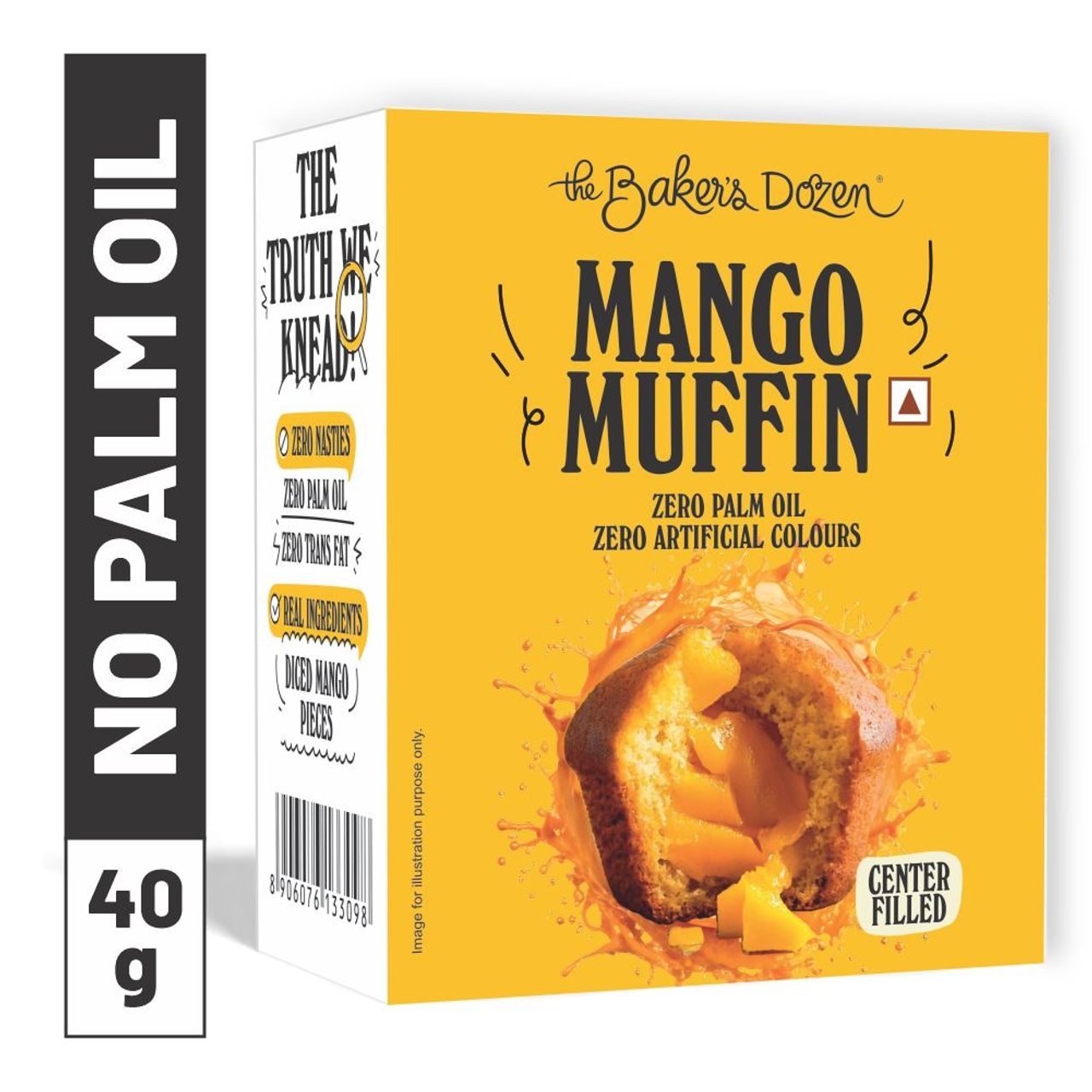 The Baker's Dozen Mango Muffin - Centre Filled