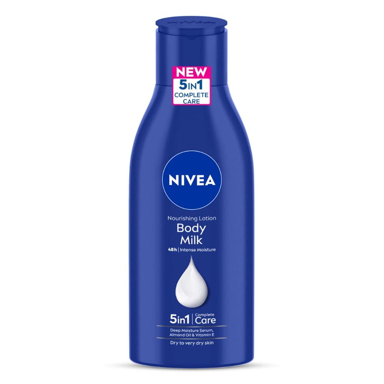 NIVEA Nourishing Body Lotion Body Milk|48 H Moisturization|2X Almond Oil|For Very Dry Skin