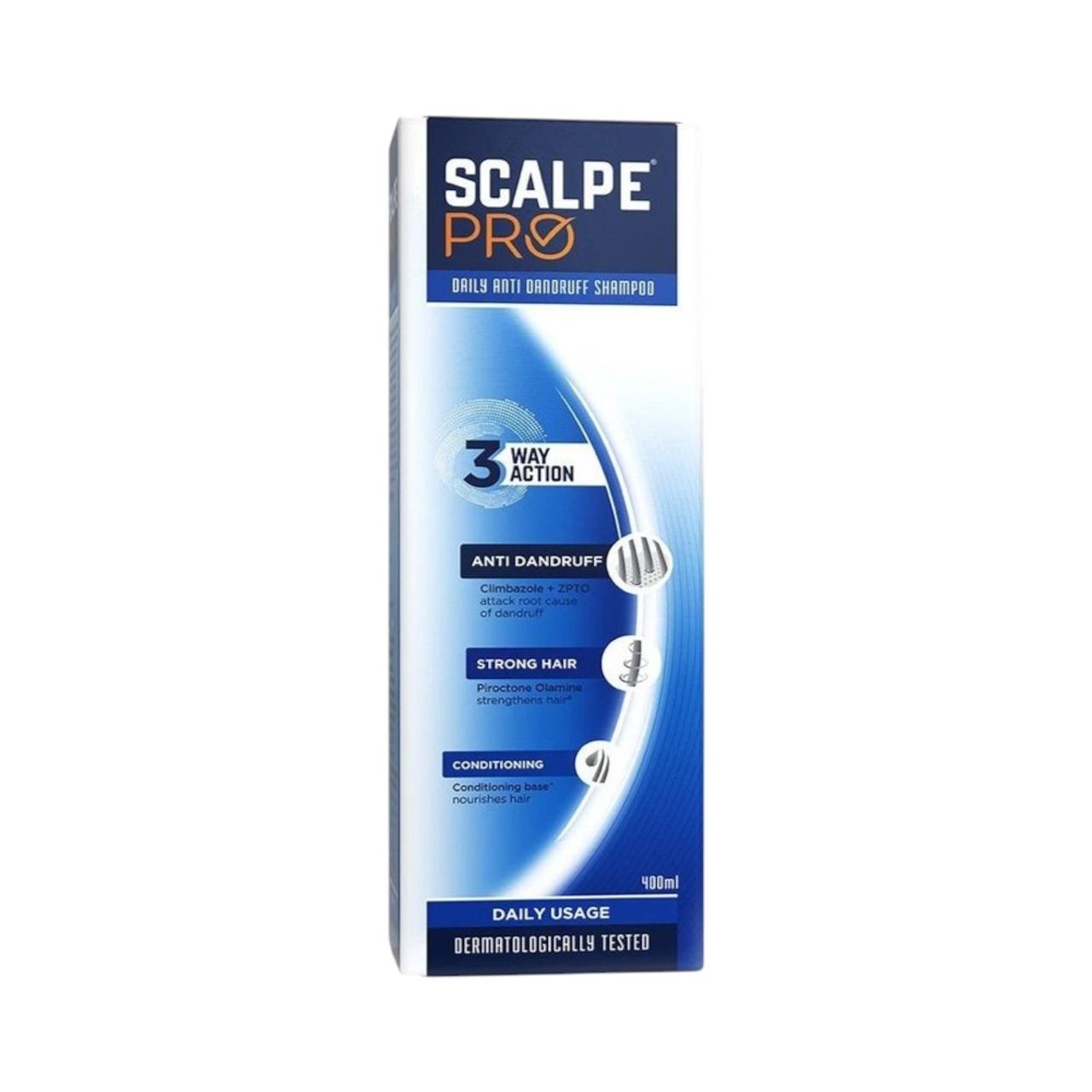 Scalpe Pro AntiDandruff Shampoo Removes Dandruff Strong Hair For Women & Men