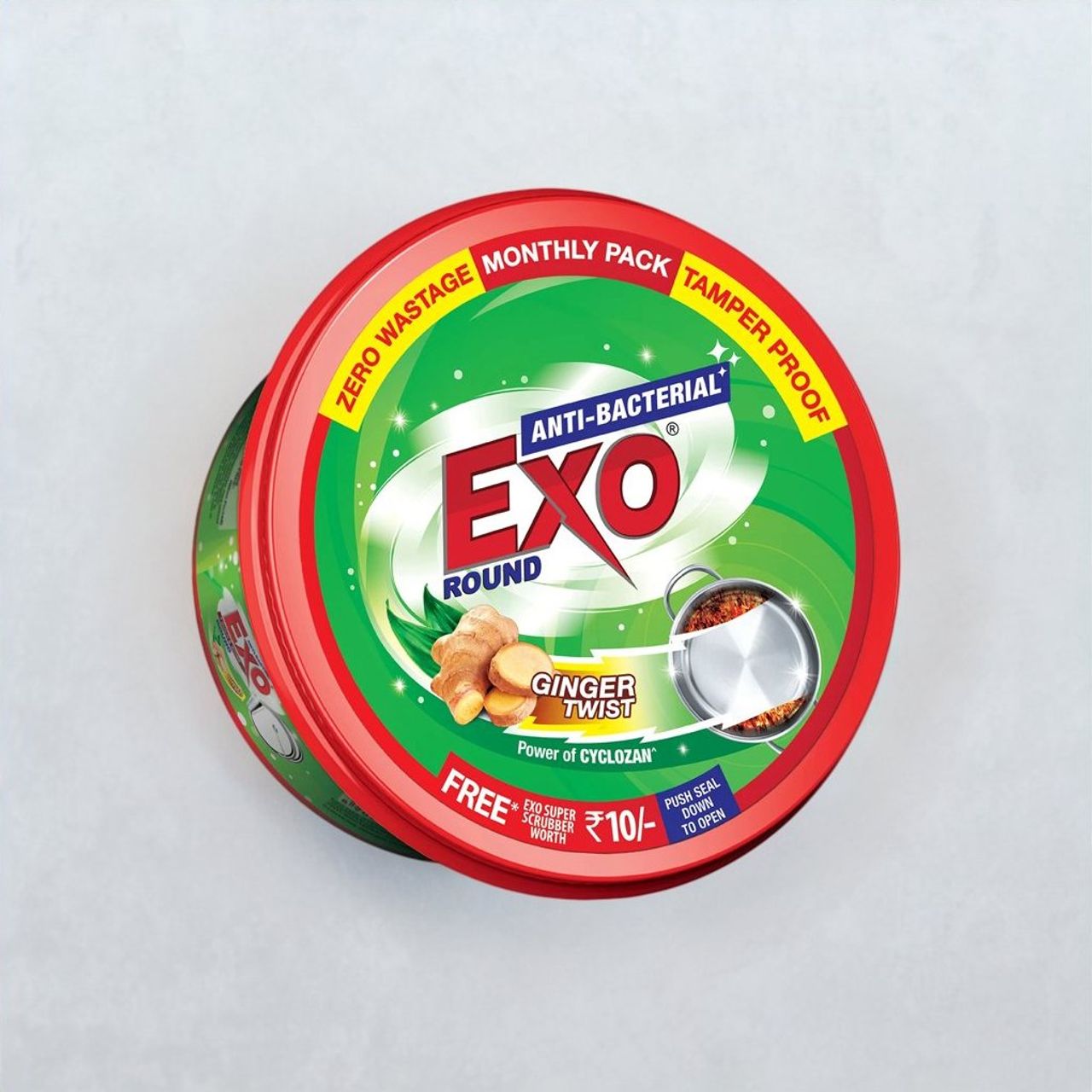 Exo Ginger Twist Dishwash Bar | Anti Bacterial