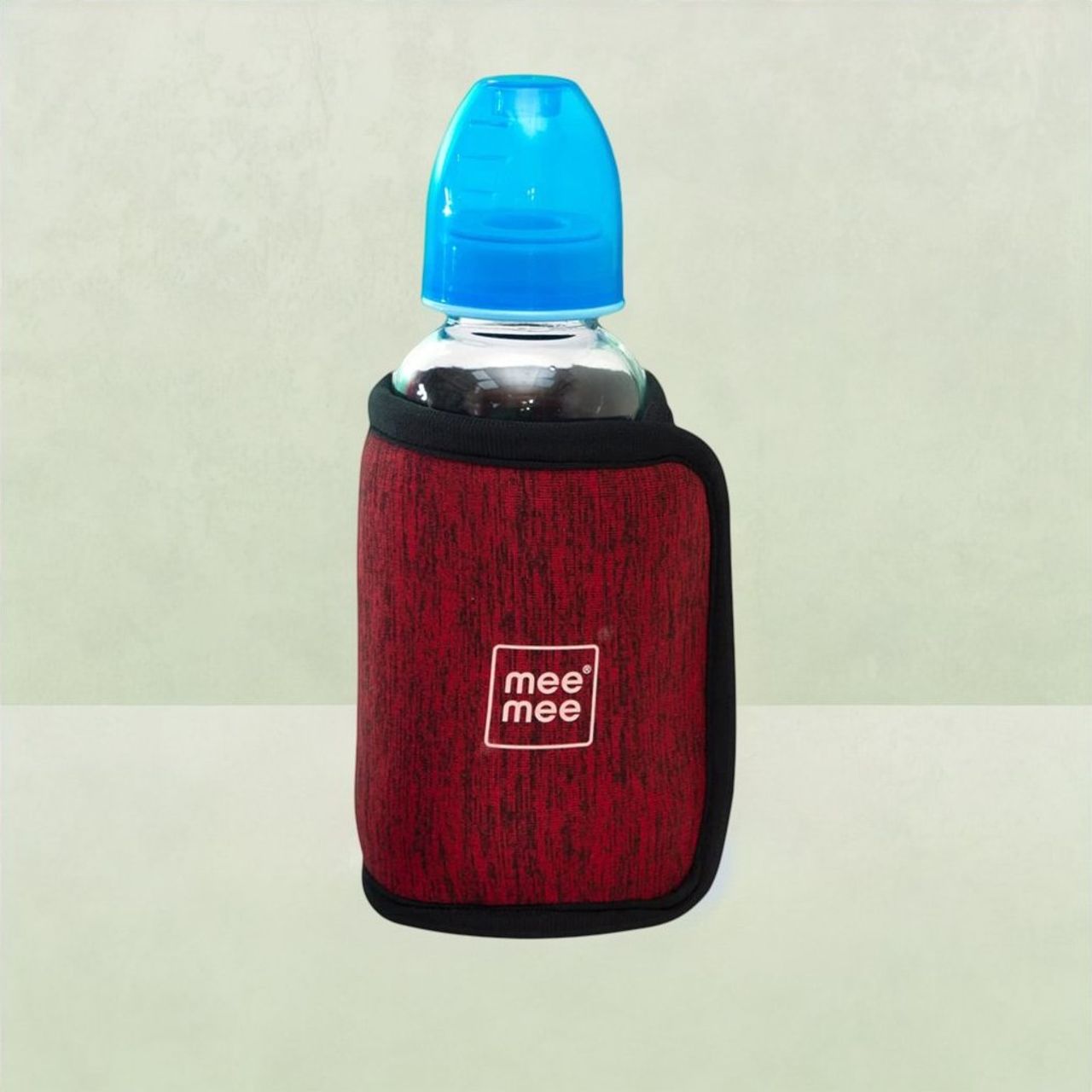 Mee Mee Portable Bottle Warmer USB Baby For Kids | Red and Black