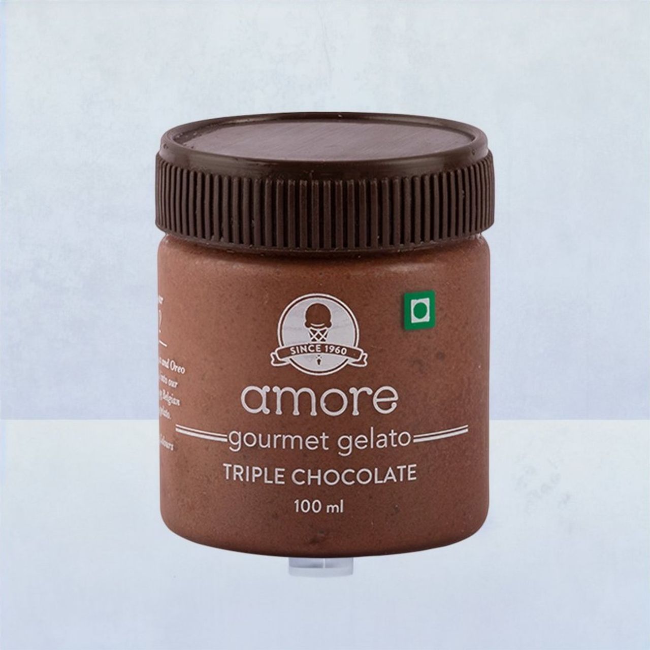 Amore Gelato Triple Chocolate Ice Cream Cup