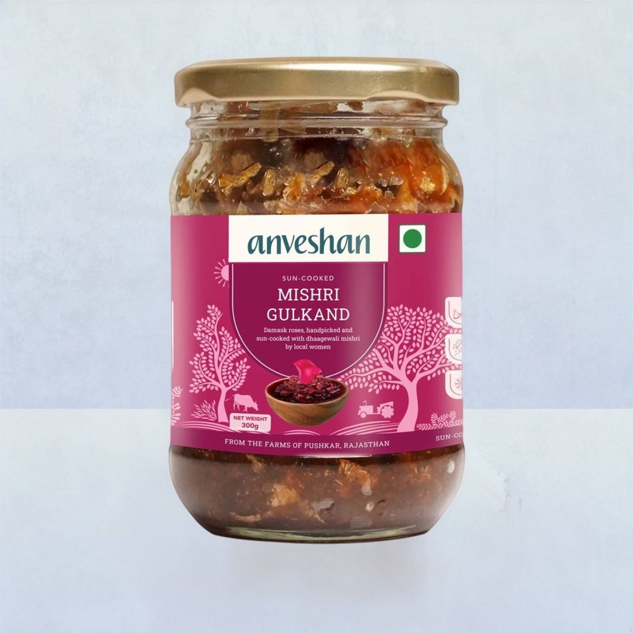 Anveshan Pure Mishri Gulkand