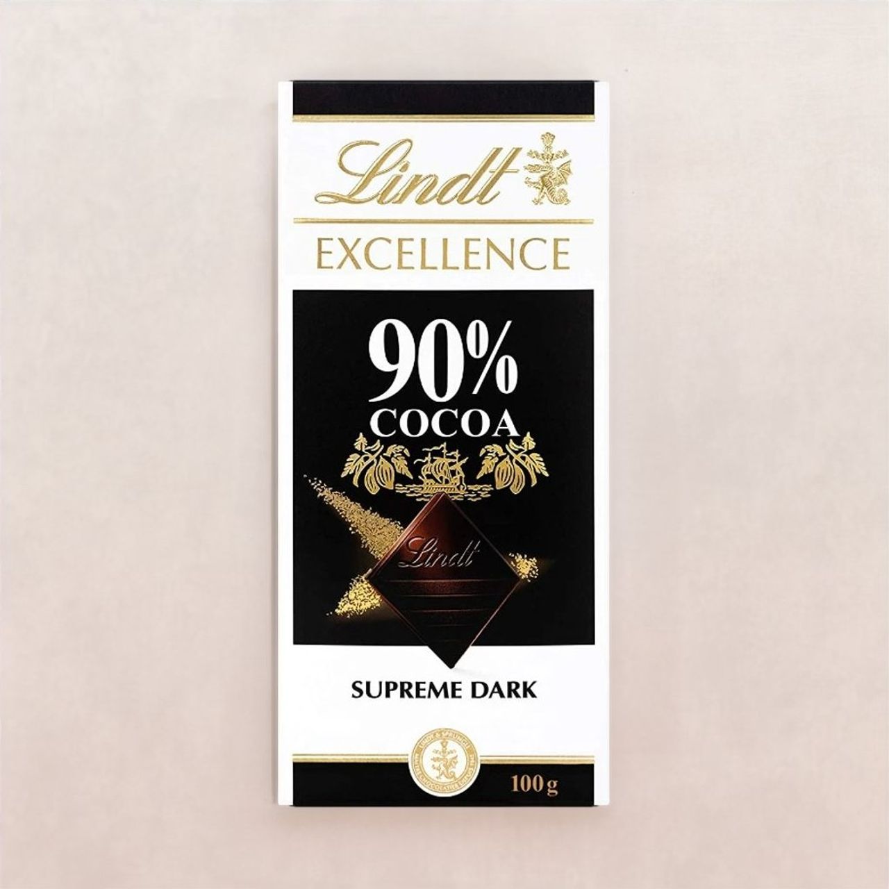 Lindt Excellence 90% Cocoa Supreme Dark Chocolate Bar