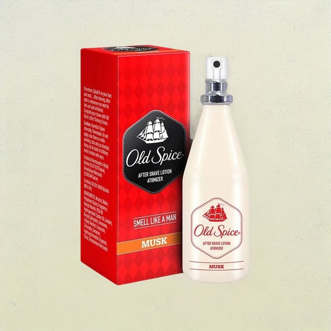 Old Spice After Shave Lotion Musk - Atomizer