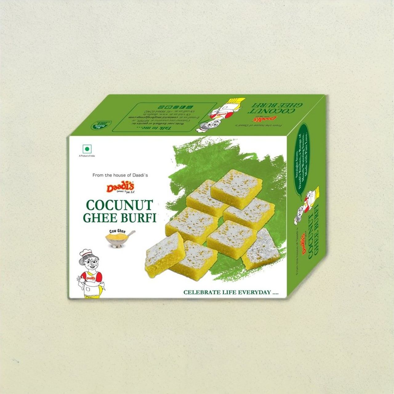 Daadi'S Coconut Ghee Burfi