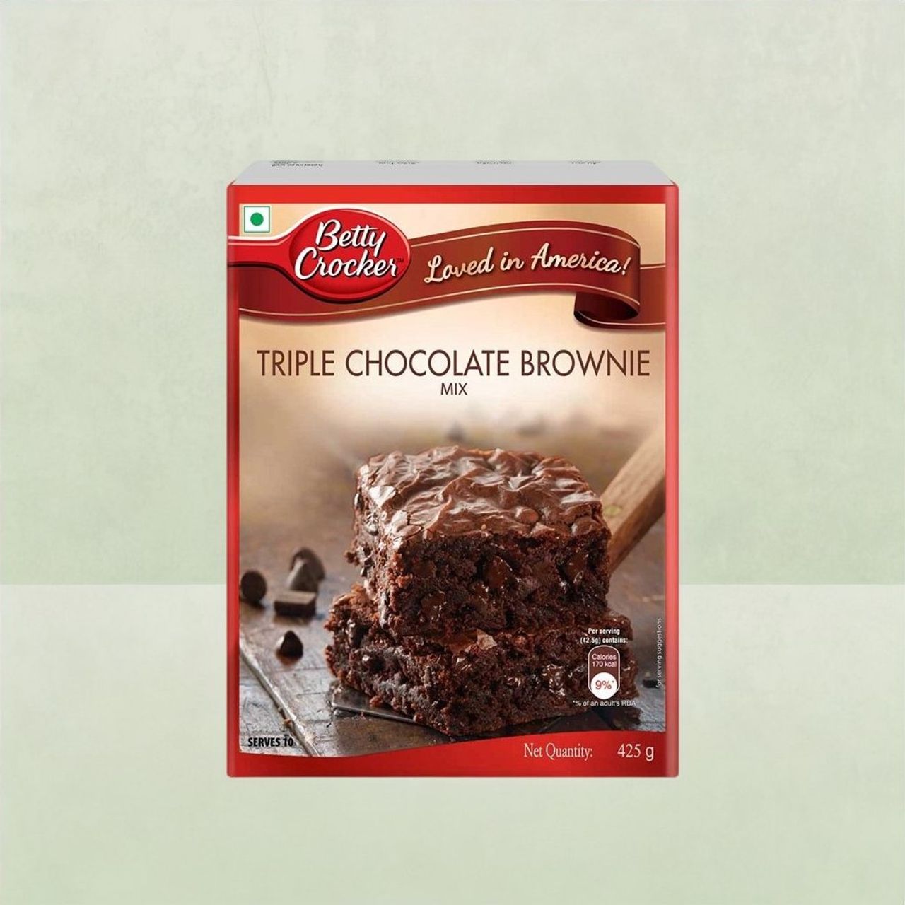 Betty Crocker Triple Chocolate Brownie Instant Cake Mix Powder