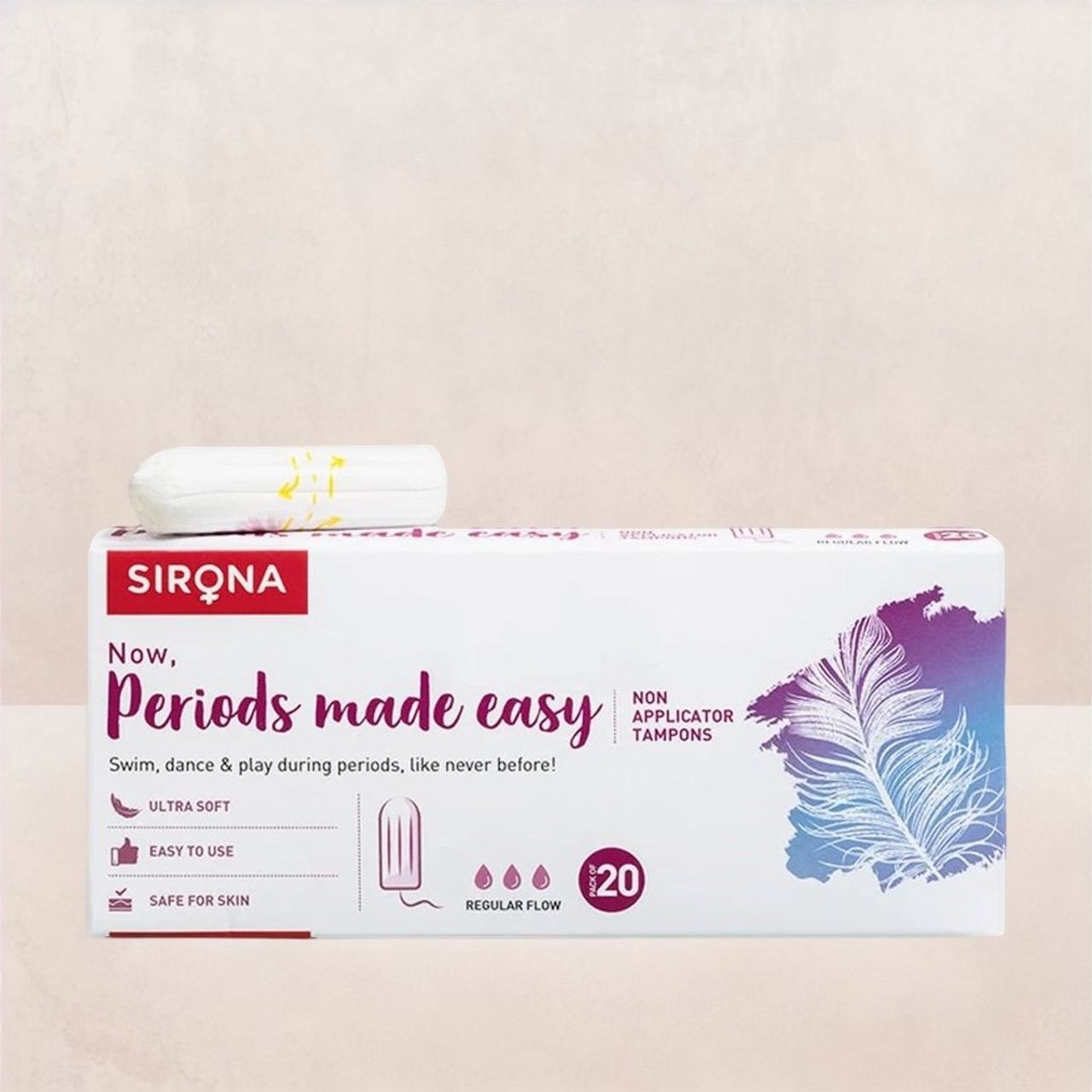 Sirona Premium Tampons - Regular Flow