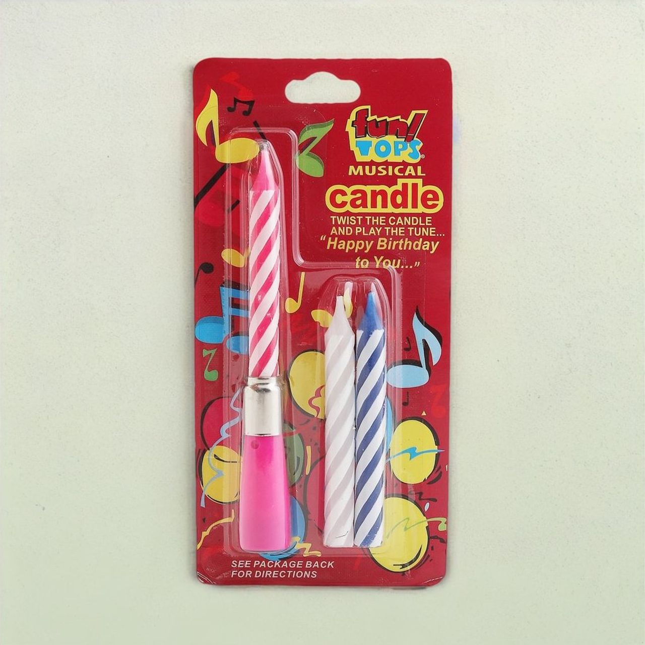 Se7en Musical Candle With 2 Candles
