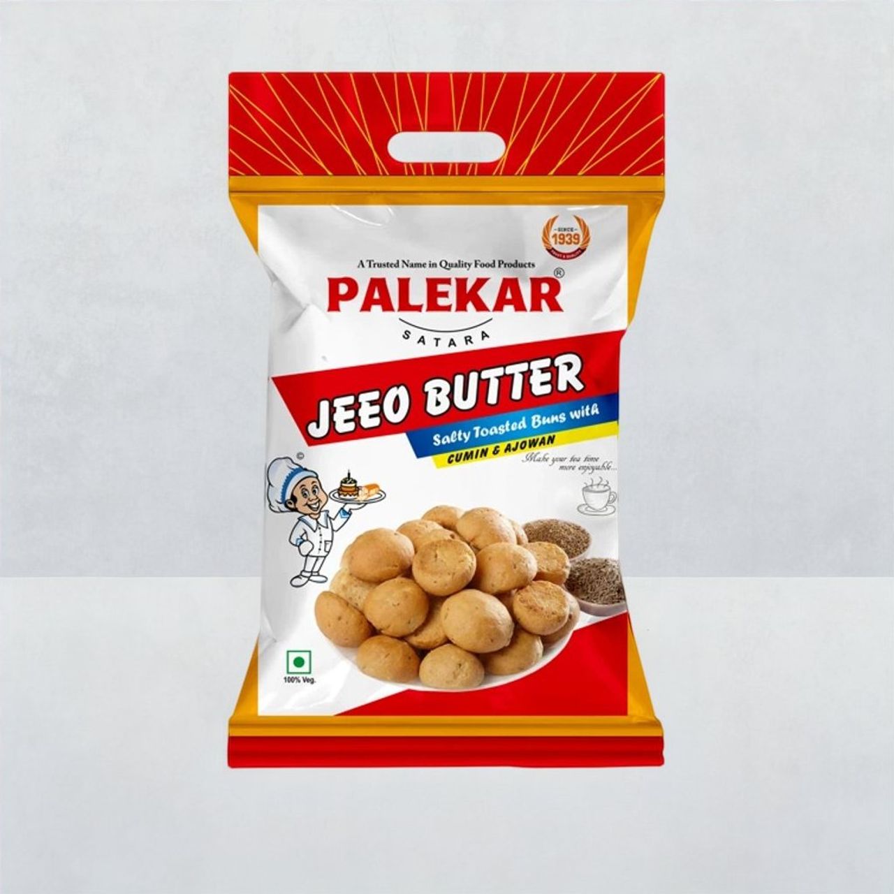 Palekar Jeeo Butter | Toasted Buns With Jeera And Ajwain