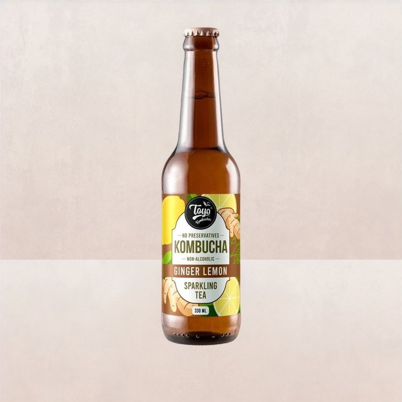 Toyo Ginger and Lemon Kombucha