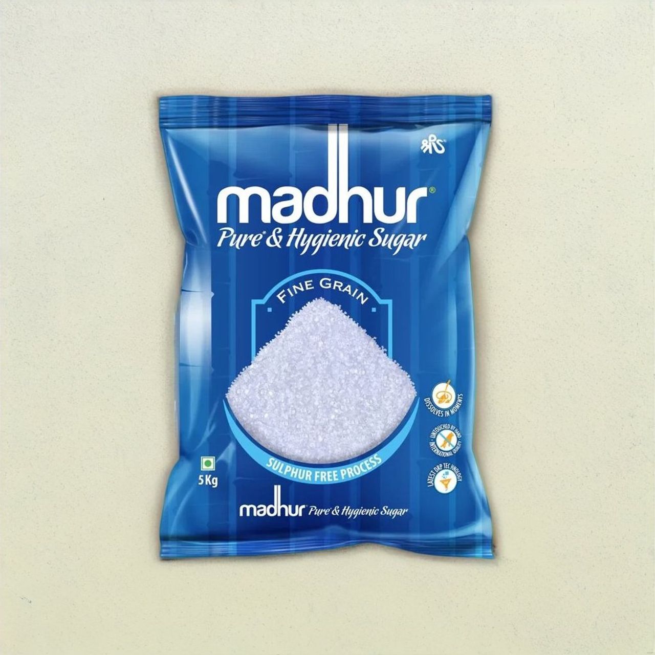 Madhur Pure & Hygienic Fine Grain Sugar /Sakkare