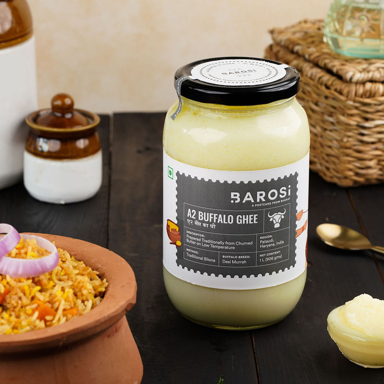 Barosi A2 Buffalo Ghee