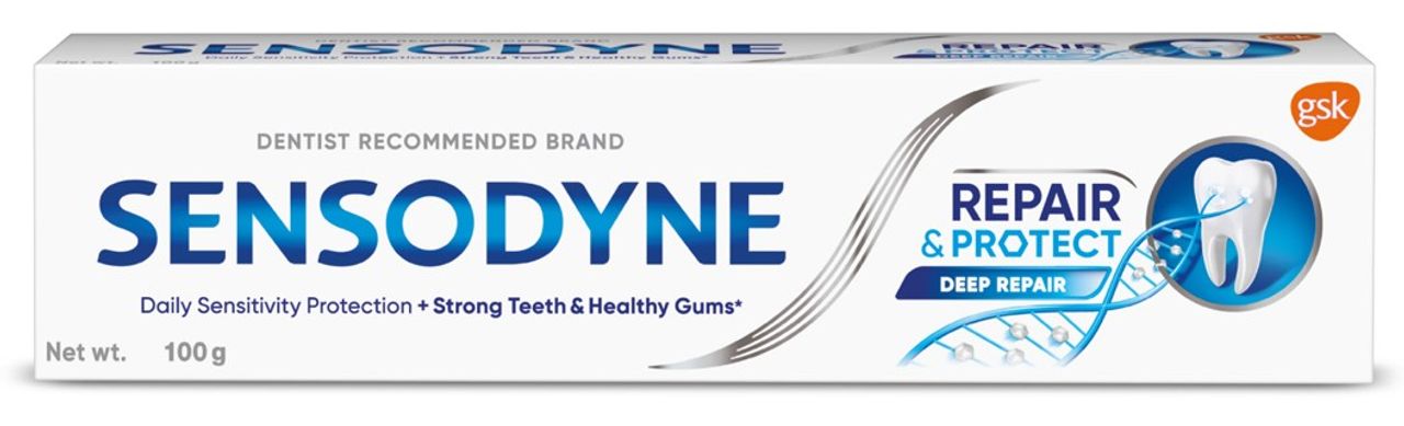 Sensodyne Toothpaste Repair & Protect, Tooth Paste For Deep Repair Of Sensitive Teeth