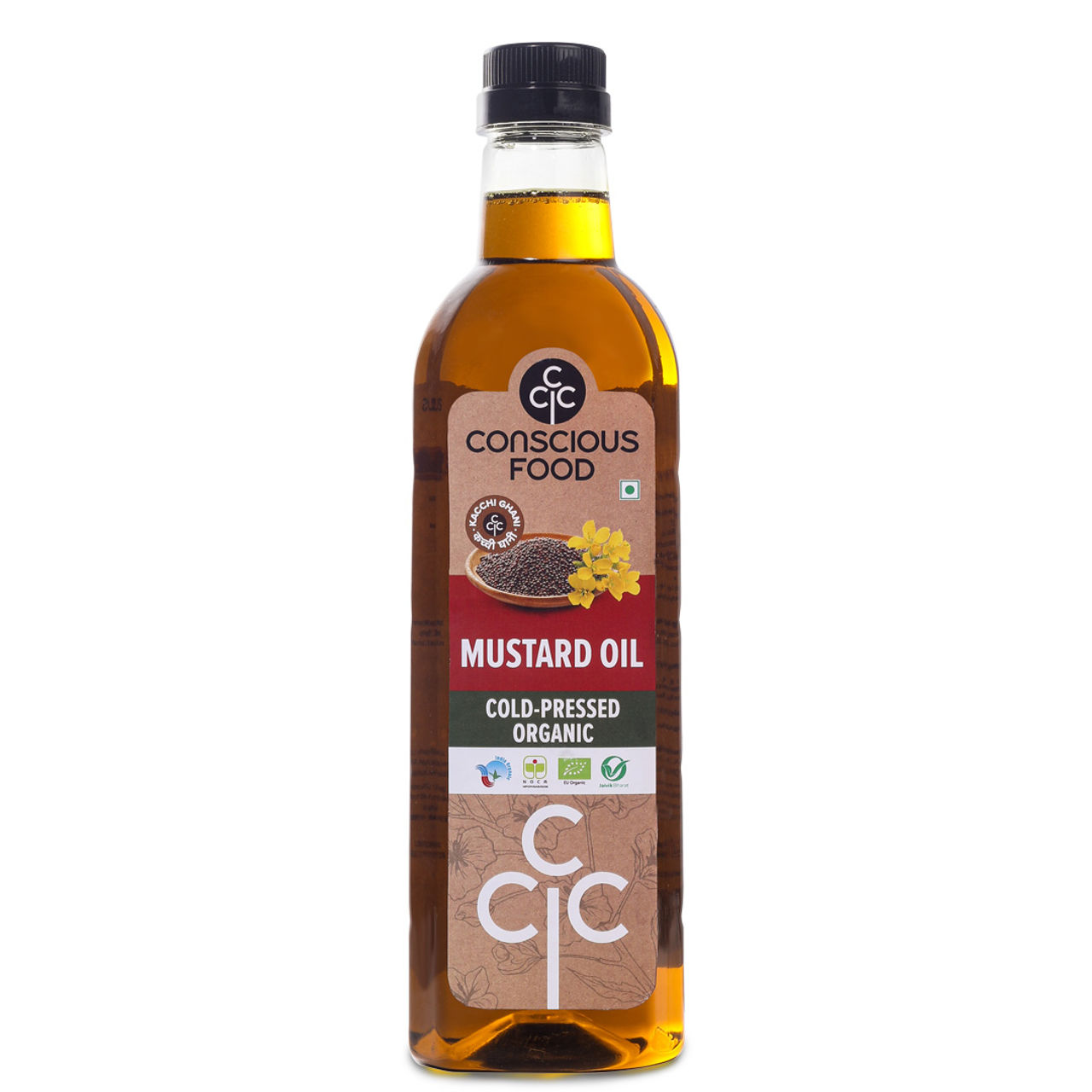 Conscious Food Organic Mustard Oil | Bottle
