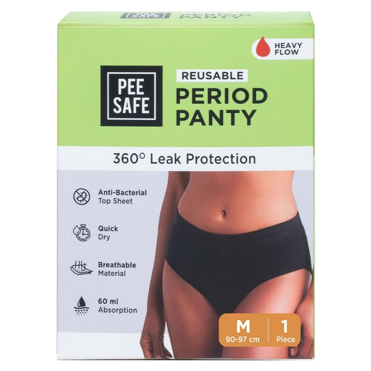 Pee Safe Reusable Period Panty | M