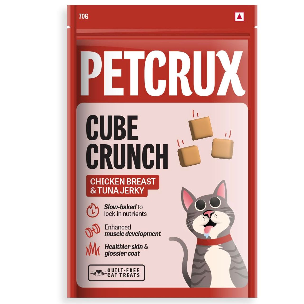 Petcrux Chicken Breast Jerkey With Tuna Cat Treats