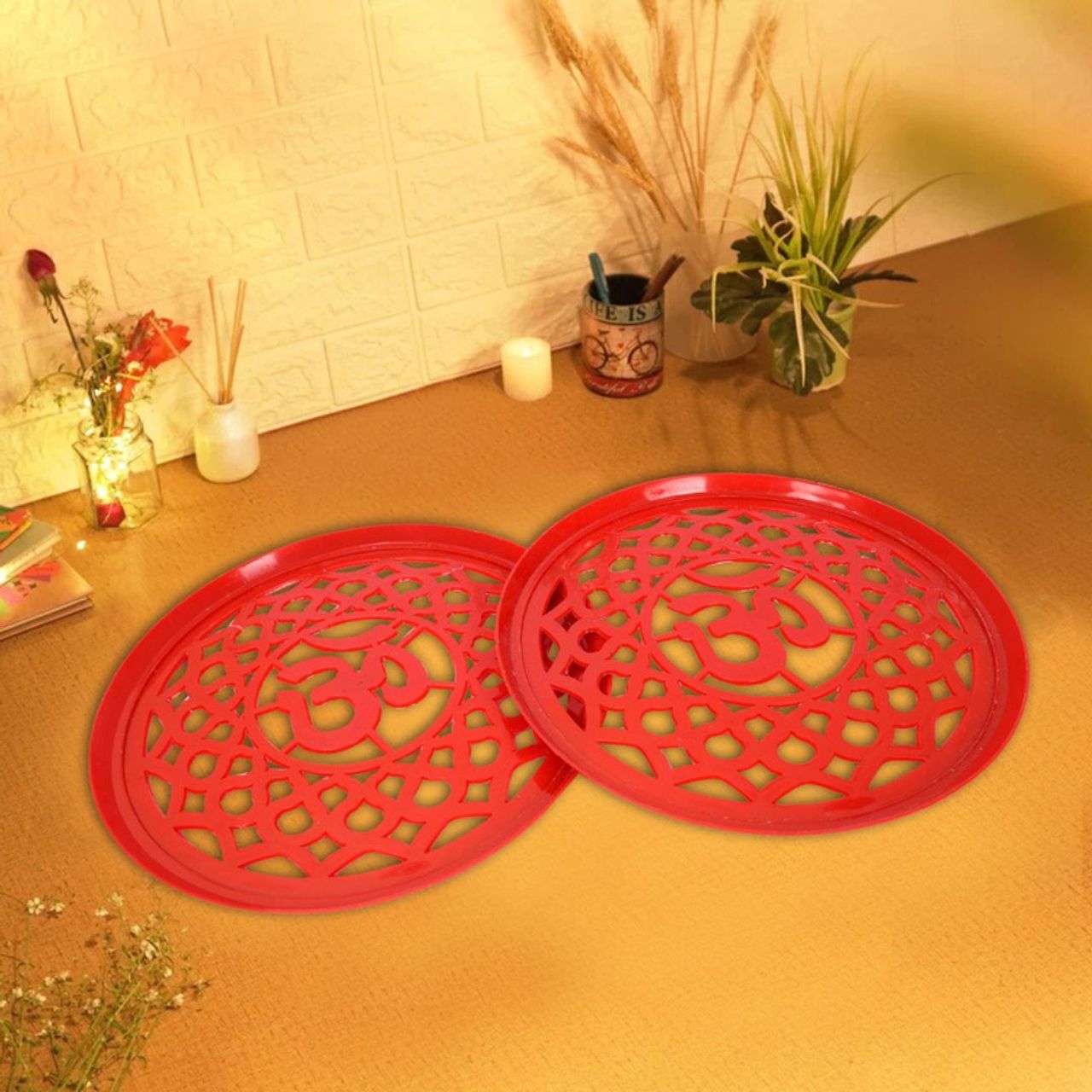 Chandar Rangoli Stencil 10 inch Round Po 2