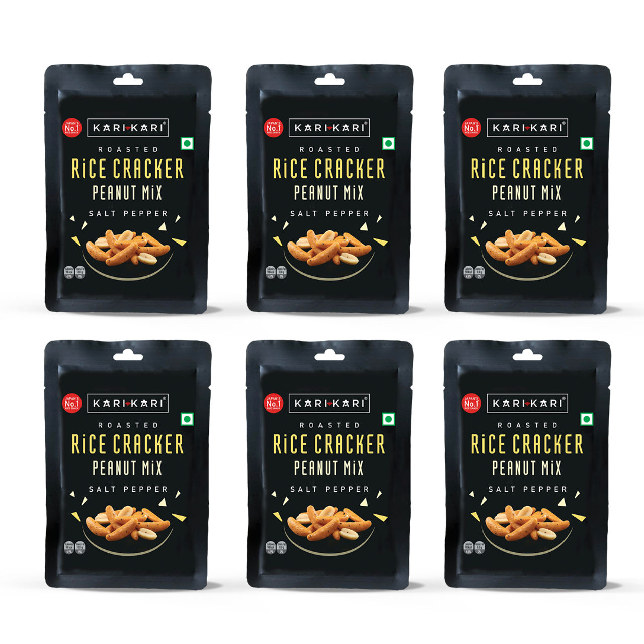 Kari Kari Salt Pepper- Pack of 6