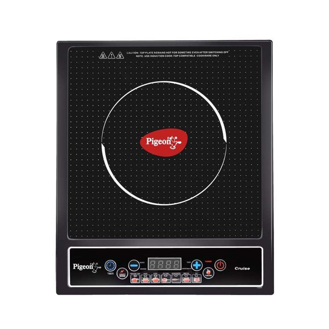 Pigeon Cruise 1800 W Induction Cooktop - Soft Push Button