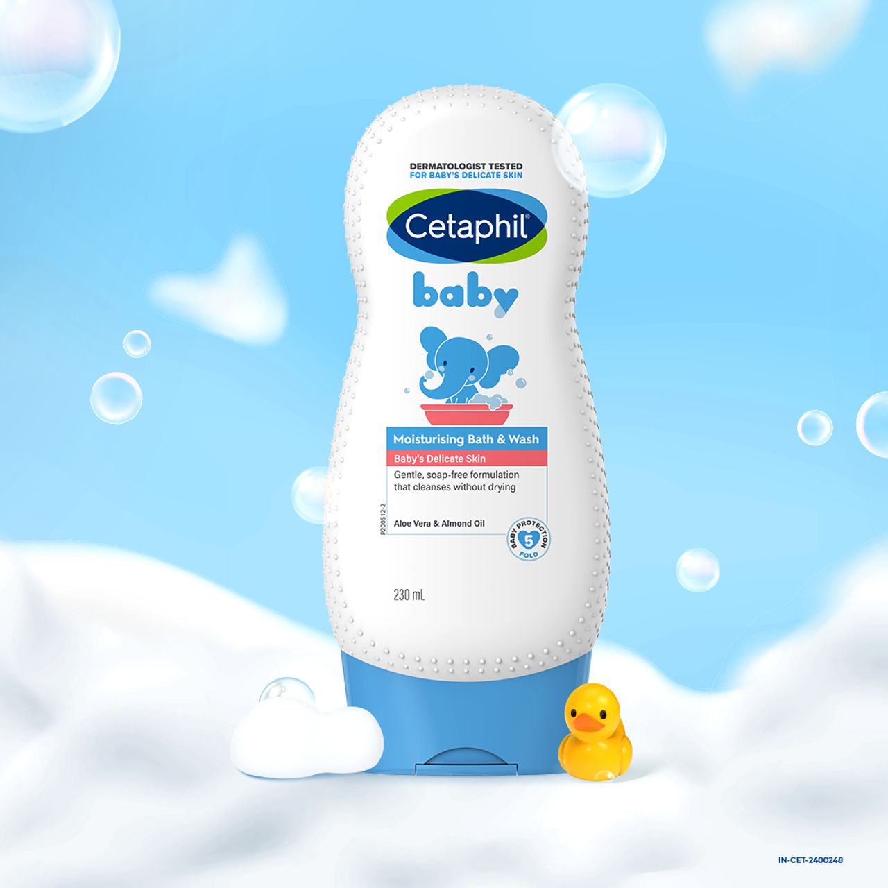 Cetaphil Moisturising Bath & Wash Baby For Kids | 0+ months