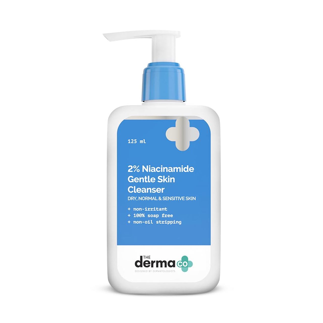 The Derma Co 2% Niacinamide Gentle Skin Cleanser For Sensitive, Dry, Normal Skin